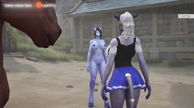 The draenei girl never expected the stranger to have such a huge dick.
