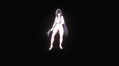 Thicc Elf VTuber Hentai Outfit Change | Blue Moon MMD