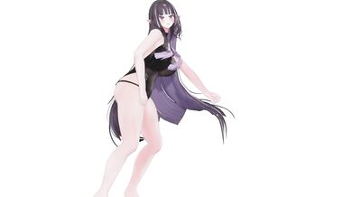 Thicc Elf VTuber Hentai Outfit Change | Blue Moon MMD