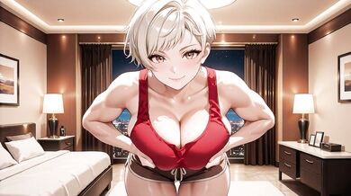 Lewd Silver-Haired Onee-san Drains Every Drop in Luxury Suite Ecstasy