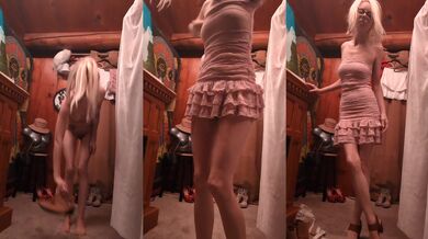 Dress Up In Pink Dress N Heels