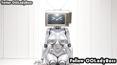 Robot Tv Woman blow job for her boss hentai from Skibidi Toilet Robot by ooladyboss