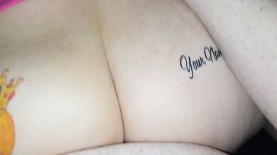 Creampie in the morning for Milf bbw