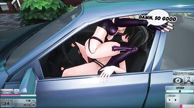 My first experience of public sex on the street in a truck and a car