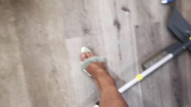 Hot Haitian Housewife Veronika Vice is TOO HORNY to Clean & has to PEE BADLY! Watch what this Dirty MILF does at the end!