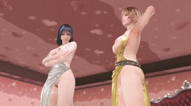 Dead or Alive Xtreme Venus Vacation Reika and Meg Soiree Dore Dress Nude Mod Fanservice Appreciation