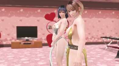 Dead or Alive Xtreme Venus Vacation Reika and Meg Soiree Dore Dress Nude Mod Fanservice Appreciation