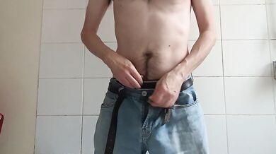Get undressed and cum