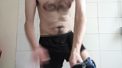 Get undressed and cum