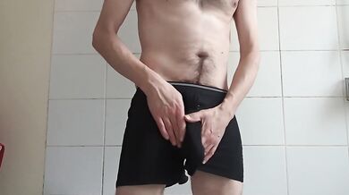 Get undressed and cum