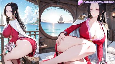 One piece Boa Hancock Vice Admiral Edition – Soaked Sunset Seduction