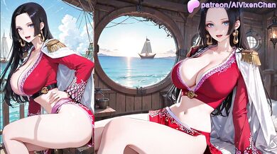One piece Boa Hancock Vice Admiral Edition – Soaked Sunset Seduction