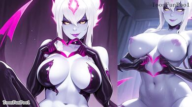 Big Tits Evelyn hentai from League Of Legends hentai by ToonFunPool