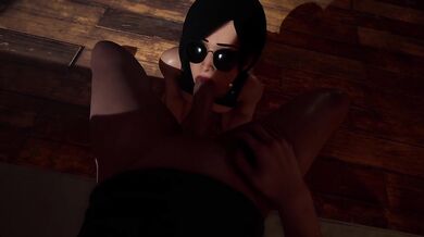 Ada Wong has sex on a mission - Resident Evil (No Ai)