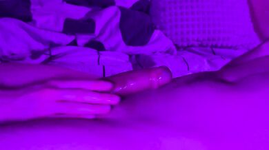 My neighbor girl masturbates for me before bed. Cumshot.
