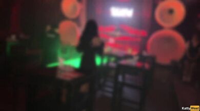 Anal Sex in a Nightclub Toilet - Stranger Girl Gives in the Ass