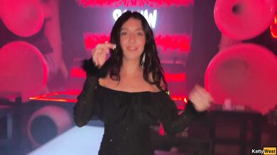 Anal Sex in a Nightclub Toilet - Stranger Girl Gives in the Ass