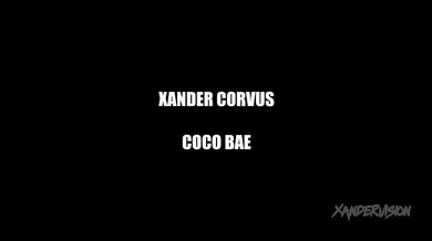 Coco Bae Sucks Xander Corvus' Cock In A Skimpy Lingerie Until He Cums!