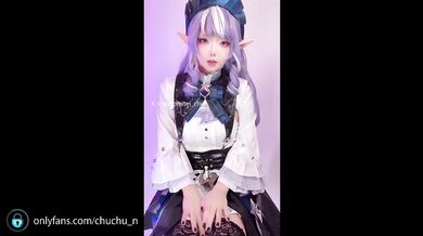 Perverted Japanese girl has a climax while using a machine in cosplay.【Zenless Zone Zero】