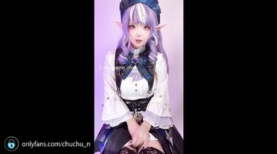 Perverted Japanese girl has a climax while using a machine in cosplay.【Zenless Zone Zero】