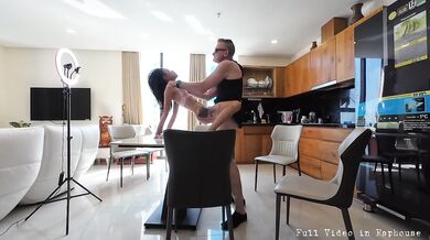 Step Daddy Punishing me in his secret Fucking Apartment