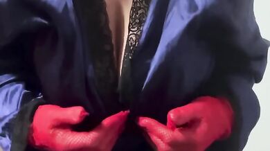 Huge tits ready to be cummed on