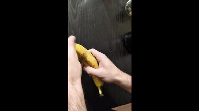 Hard fucking, handcuffs, diamond anal dildos, and bananas in the pussy are all it takes for a young slut.