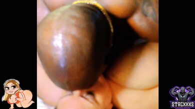 Big tits bouncing on BBC