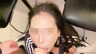 Hot Asian Girlfriend Sucks and Gets Fucked Rough