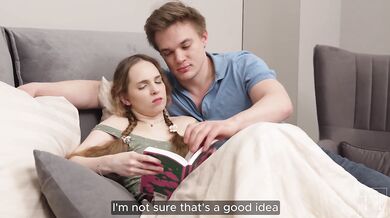 He saw the hickeys on my neck and forgot about literature.....