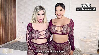 Hard threesome with two voluptuous whores - Mariana Martix - Carla Boom and Sergio Lagos