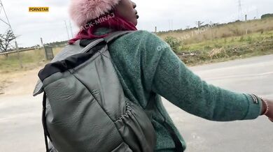 HIGHSCHOOL MATE HAD A CLOTHED QUICKIE IN PUBLIC ROAD AFTER SCHOOL