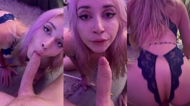 Blonde Cutie Loves Hookah Blowjobs and Backshots