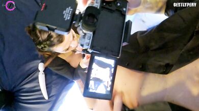 HARD FUCK PHOTOSHOOTING: Diana Zilli tries my dick in an hard photo session