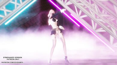 [MMD] Love It - Seraphine Sexy Kpop Dance League of Legends Hentai Uncensored 4K 60FPS