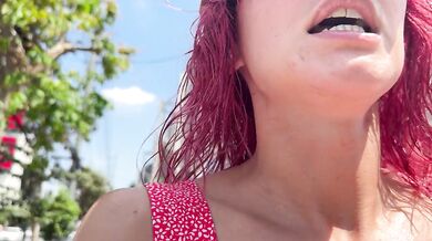 Even if the sun is hot, is not that bad