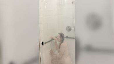 Shower time turned naughty. Raw and unedited.