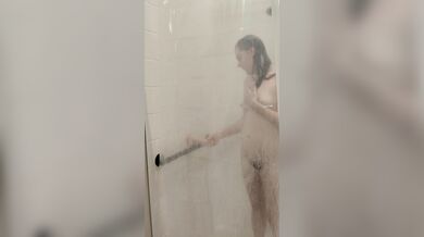 Shower time turned naughty. Raw and unedited.