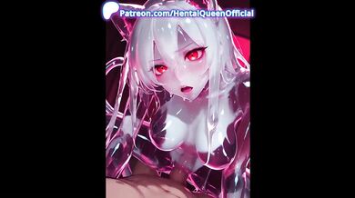 SLIME GIRL GETS HER TIGHT HOLES POUNDED UNTIL SHE MELTS IN CUM