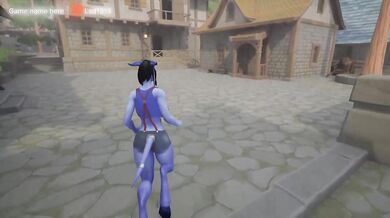 The goblin's dirty cock was in the noble, innocent pussy of the princess girl. 3D. part 2