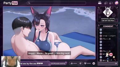 FUCKING A HUGE MILF KITSUNE - MIRAI MIDNIGHT STREAMS
