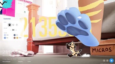 ケモノの肉球Pawに踏まれる変態ゲーム