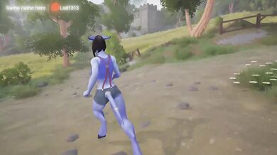 She was looking for huge cocks and now she's being fucked in the pussy and ass by two huge cocks on a bridge. part 2