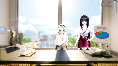 [2 VTubers] Your Boss and Her Assistant are Succubi?! They Want You for Hot Overtime