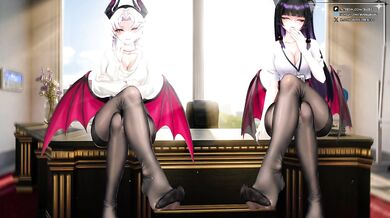 [2 VTubers] Your Boss and Her Assistant are Succubi?! They Want You for Hot Overtime