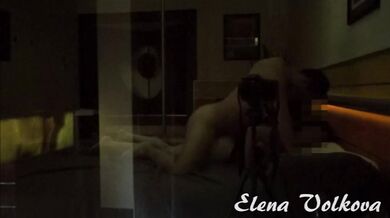 Loud moaning MILF - Mirror Fuck