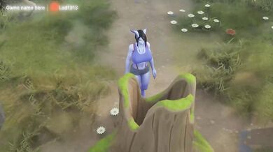 A tauren's huge penis penetrates a draenei girl's tight ass. Hentai Game Animation