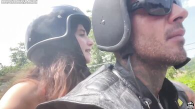I'm fucking an 18-year-old in the ass in the woods
