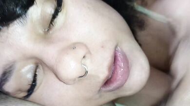 big thick facial cumshot and on big lips, facial handjob