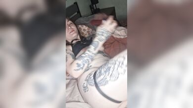cumming alone while my husband works